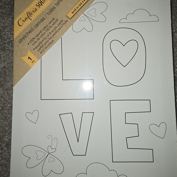 - 3Painting Canvas with Bundle Crayola Washable Paints AND BRUSHES ALL NEW! - Picture 3 of 6